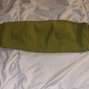 Paloma Wool Olive Green Crop Top